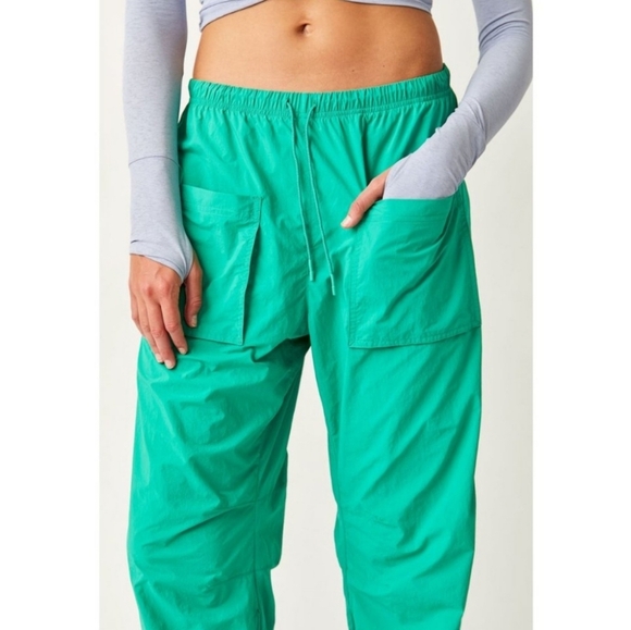 New!Free People Movement Fly By Night Pants/Lucky Charm - Picture 10 of 16